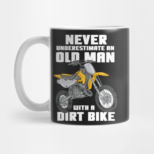 DIRT BIKE: Old Man With A Dirt Bike by woormle